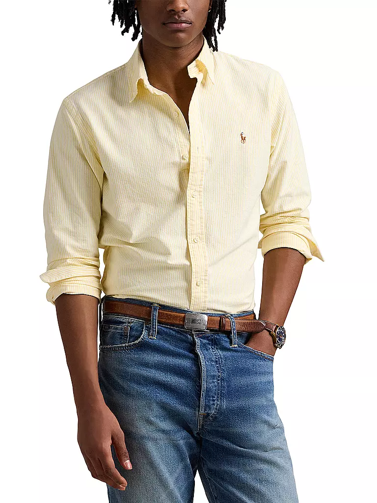POLO RALPH LAUREN | Chemise coupe personnalisée | Jaune