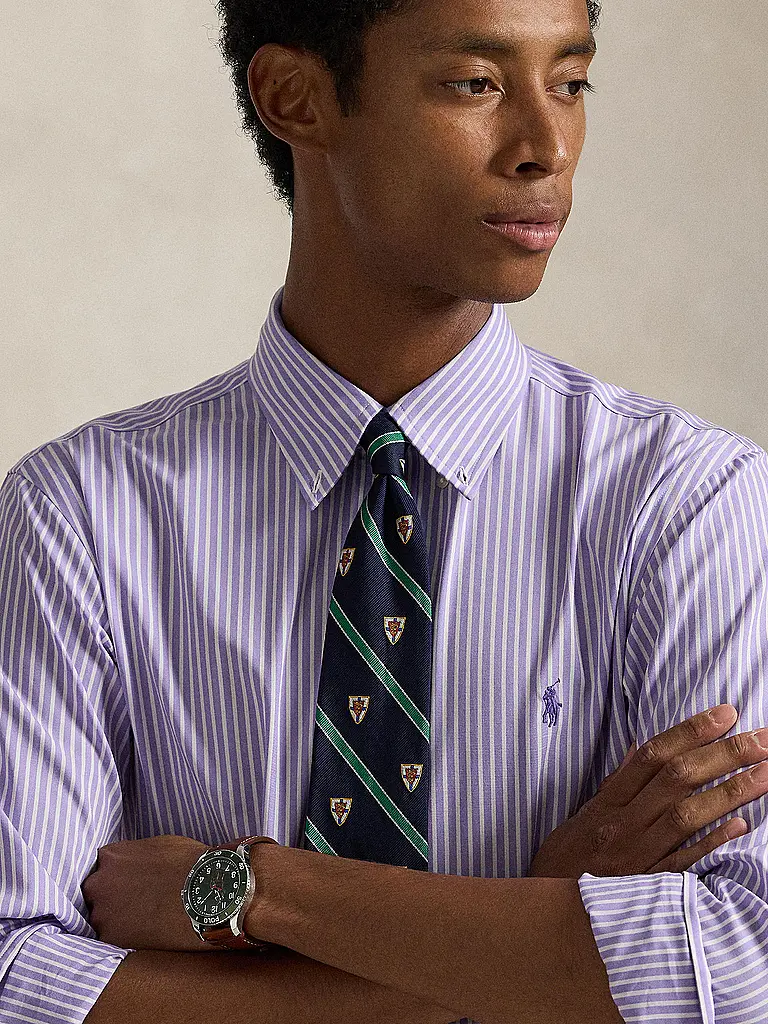 POLO RALPH LAUREN | Chemise coupe personnalisée | Lilas