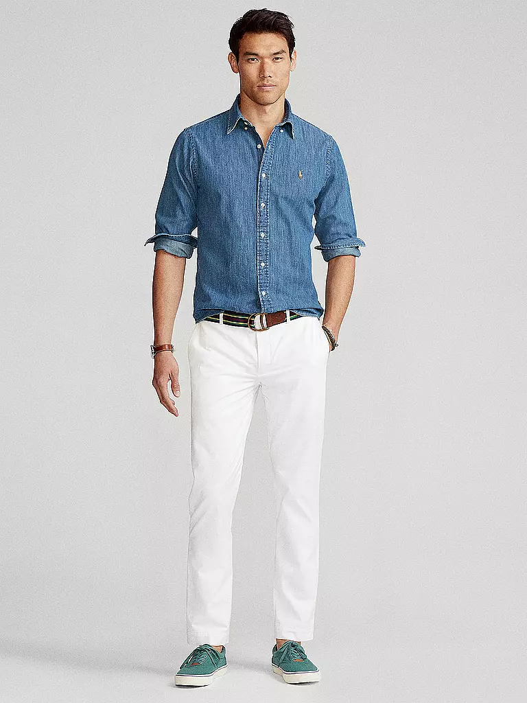 POLO RALPH LAUREN | Chemise Custom Fit | blau