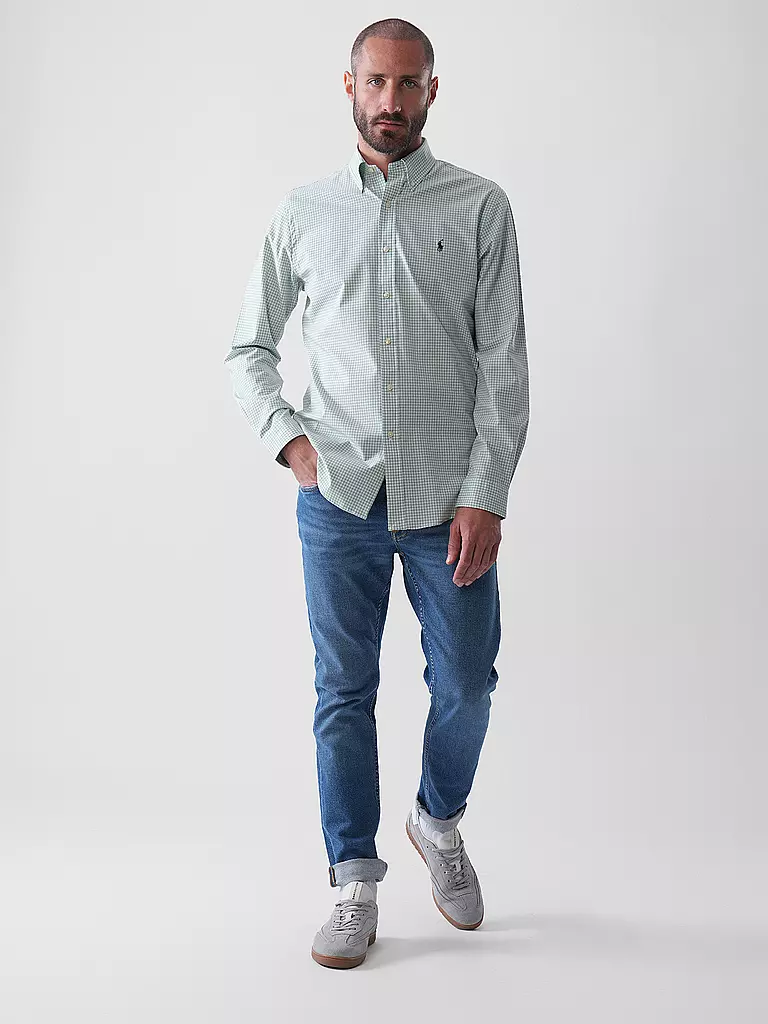 POLO RALPH LAUREN | Chemise Custom Fit | Vert clair