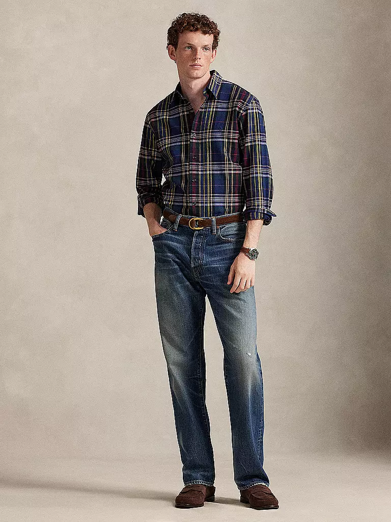 POLO RALPH LAUREN | Chemise Custom Fit | Bleu foncé