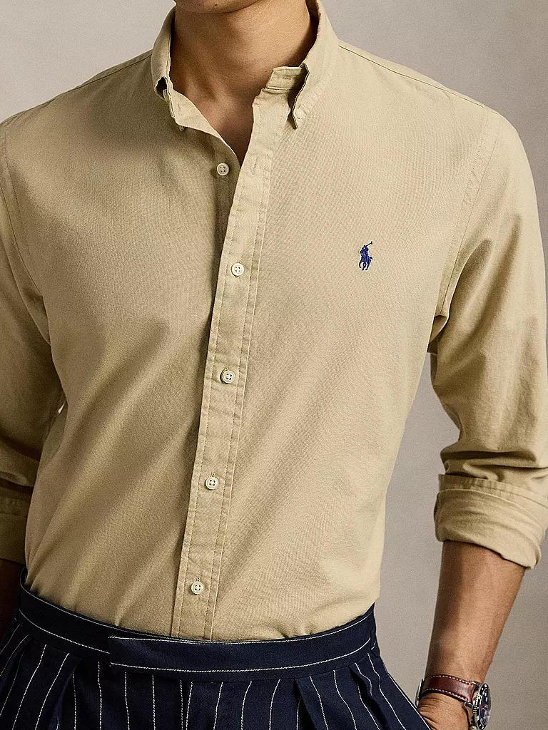 POLO RALPH LAUREN | Chemise Custom Fit | camel