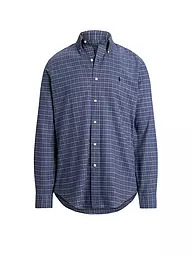 POLO RALPH LAUREN | Chemise en flanelle coupe classique | Bleu foncé