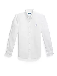 POLO RALPH LAUREN | Chemise en lin coupe personnalisée | Blanc