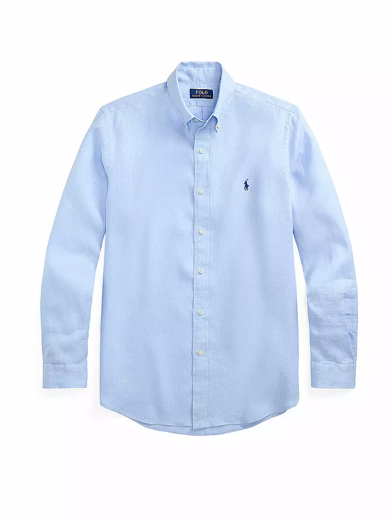 POLO RALPH LAUREN | Chemise en lin coupe personnalisée | hellblau