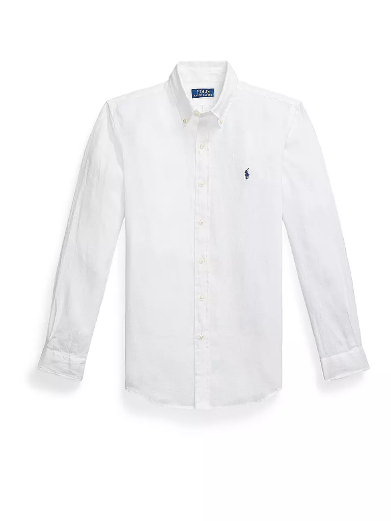 POLO RALPH LAUREN | Chemise en lin coupe personnalisée | weiss