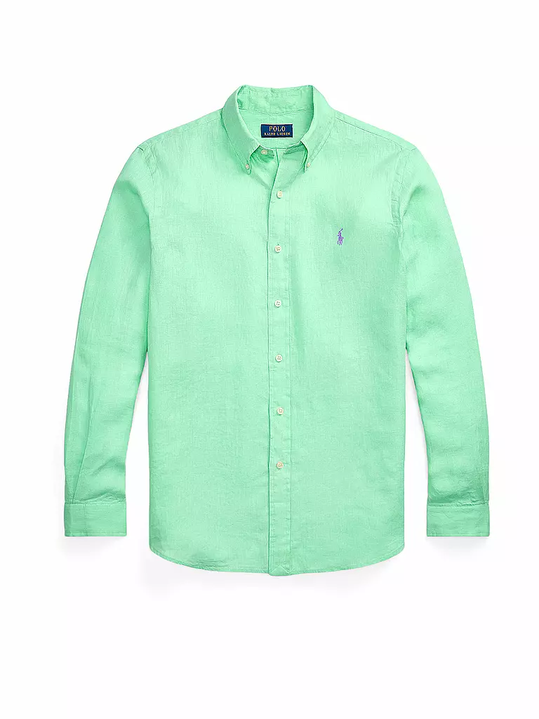 POLO RALPH LAUREN | Chemise en lin coupe personnalisée | türkis