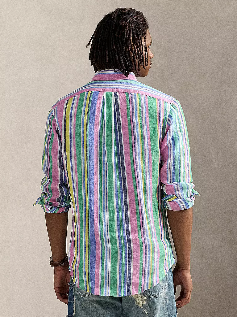 POLO RALPH LAUREN | Chemise en lin coupe personnalisée | 