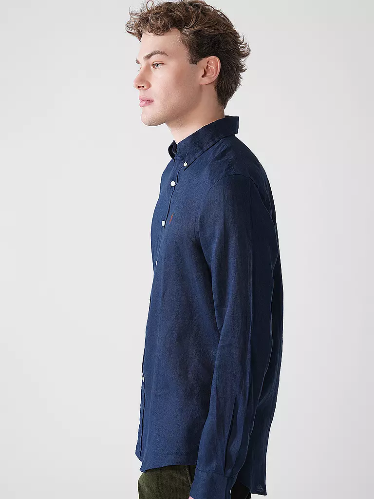 POLO RALPH LAUREN | Chemise en lin coupe personnalisée | 