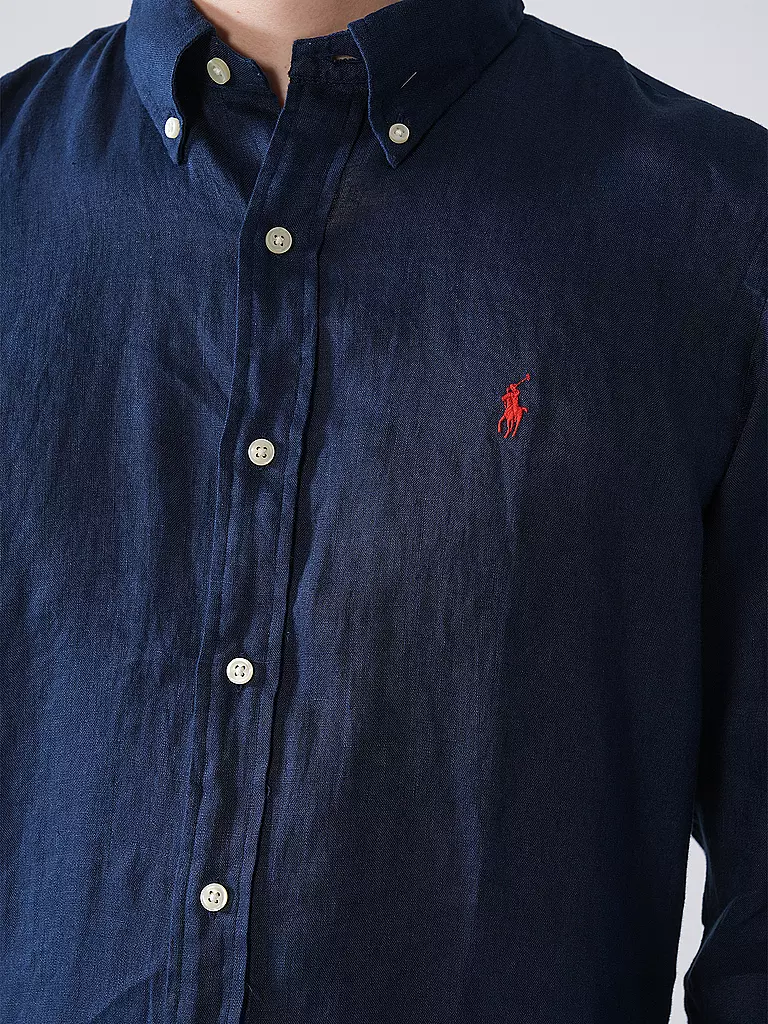POLO RALPH LAUREN | Chemise en lin coupe personnalisée | 