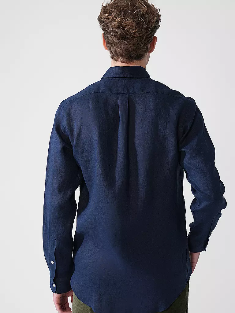POLO RALPH LAUREN | Chemise en lin coupe personnalisée | 