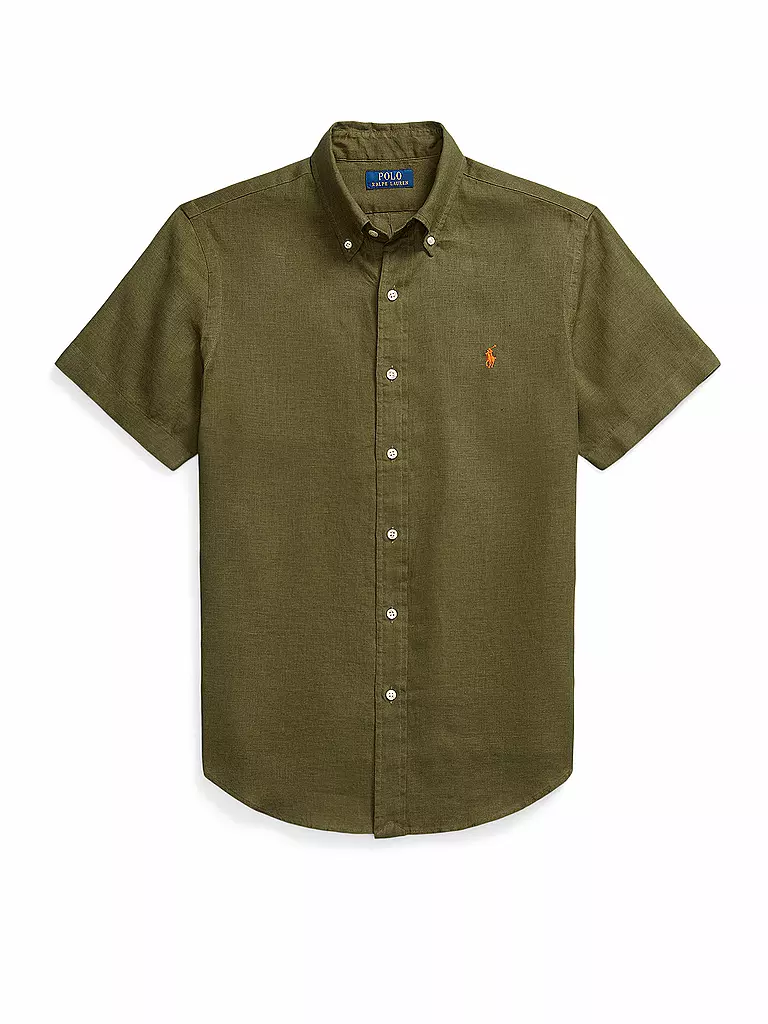 POLO RALPH LAUREN | Chemise en lin | olive