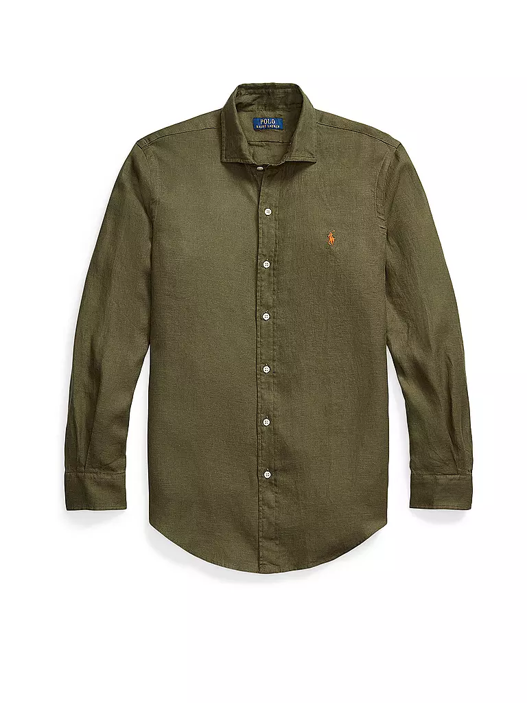 POLO RALPH LAUREN | Chemise en lin | Olive