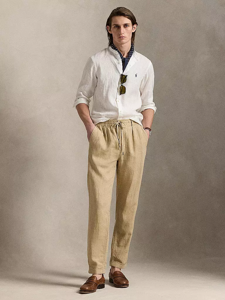 POLO RALPH LAUREN | Chemise en lin | Blanc