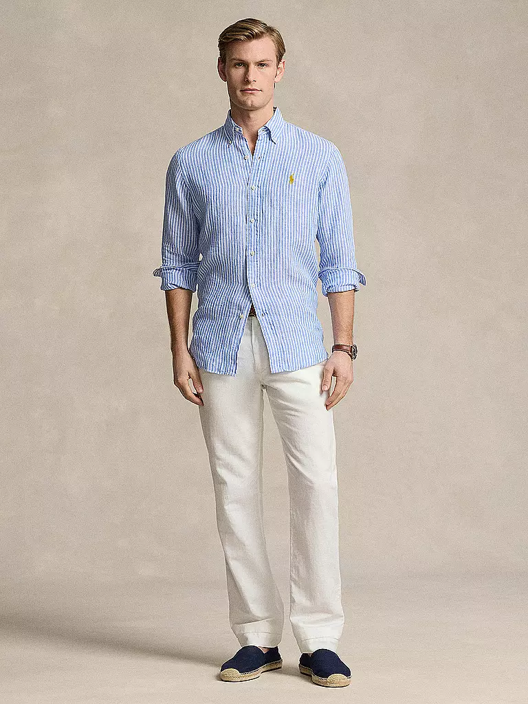 POLO RALPH LAUREN | Chemise en lin | hellblau