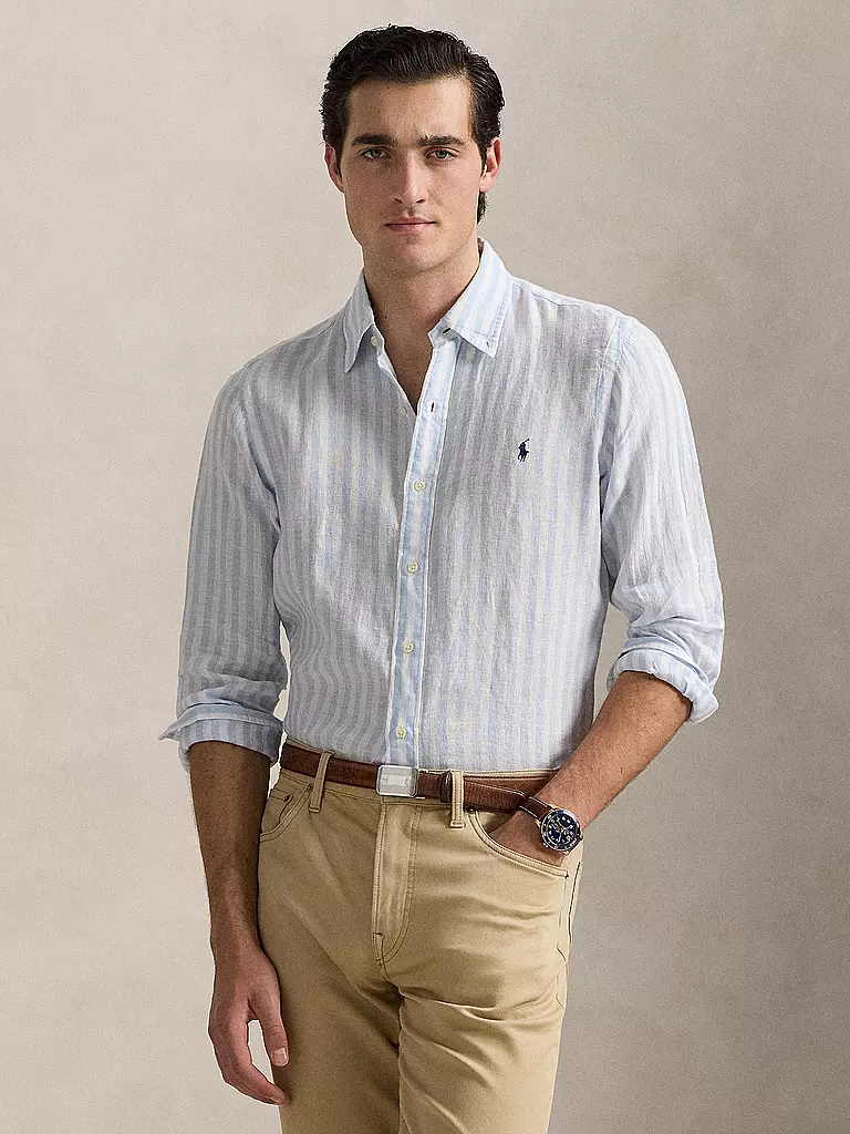POLO RALPH LAUREN | Chemise en lin | hellblau