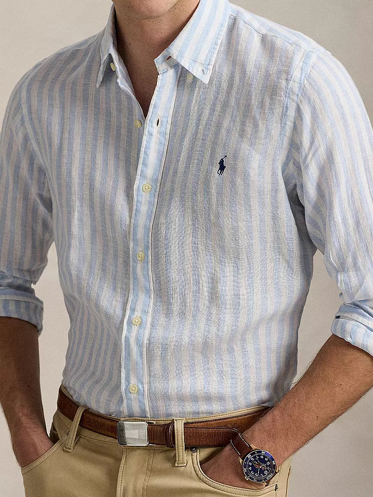 POLO RALPH LAUREN | Chemise en lin | hellblau