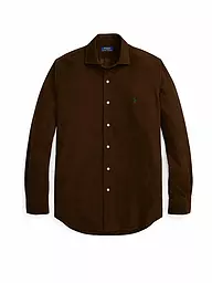 POLO RALPH LAUREN | Chemise en velours côtelé coupe personnalisée | Marron
