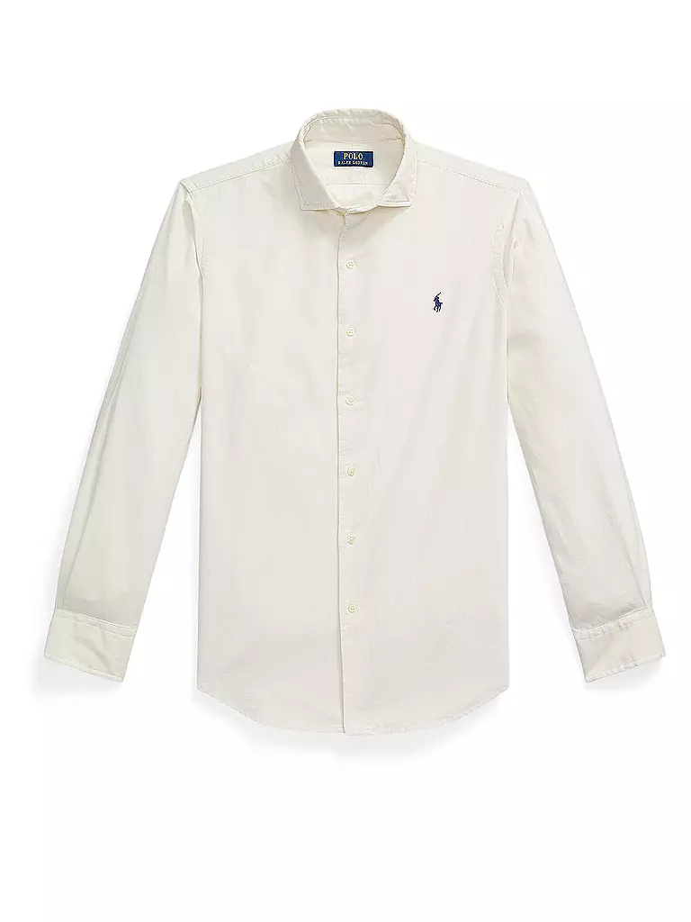 POLO RALPH LAUREN | Chemise en velours côtelé coupe personnalisée | creme