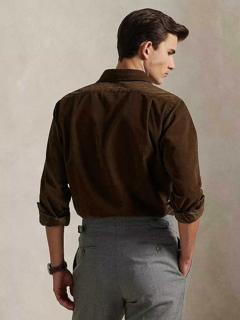 POLO RALPH LAUREN | Chemise en velours côtelé coupe personnalisée | 