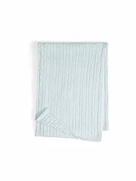 POLO RALPH LAUREN | Couverture en tricot pour bébé | Bleu clair