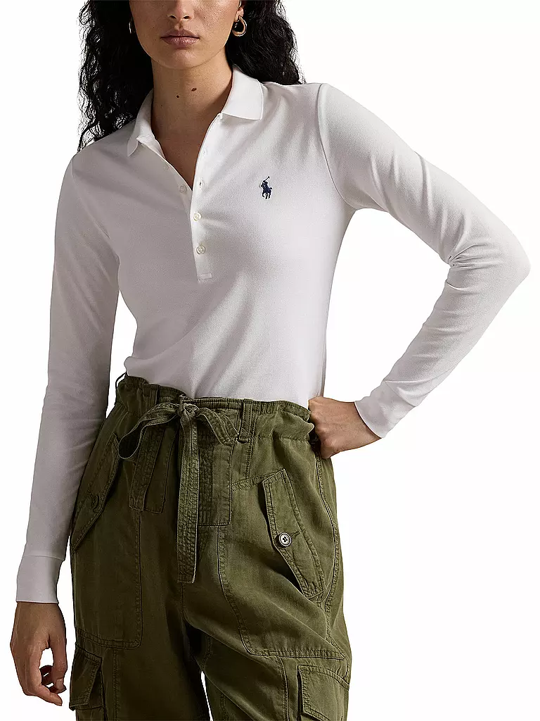 POLO RALPH LAUREN | Damen Poloshirt JULIE | Blanc