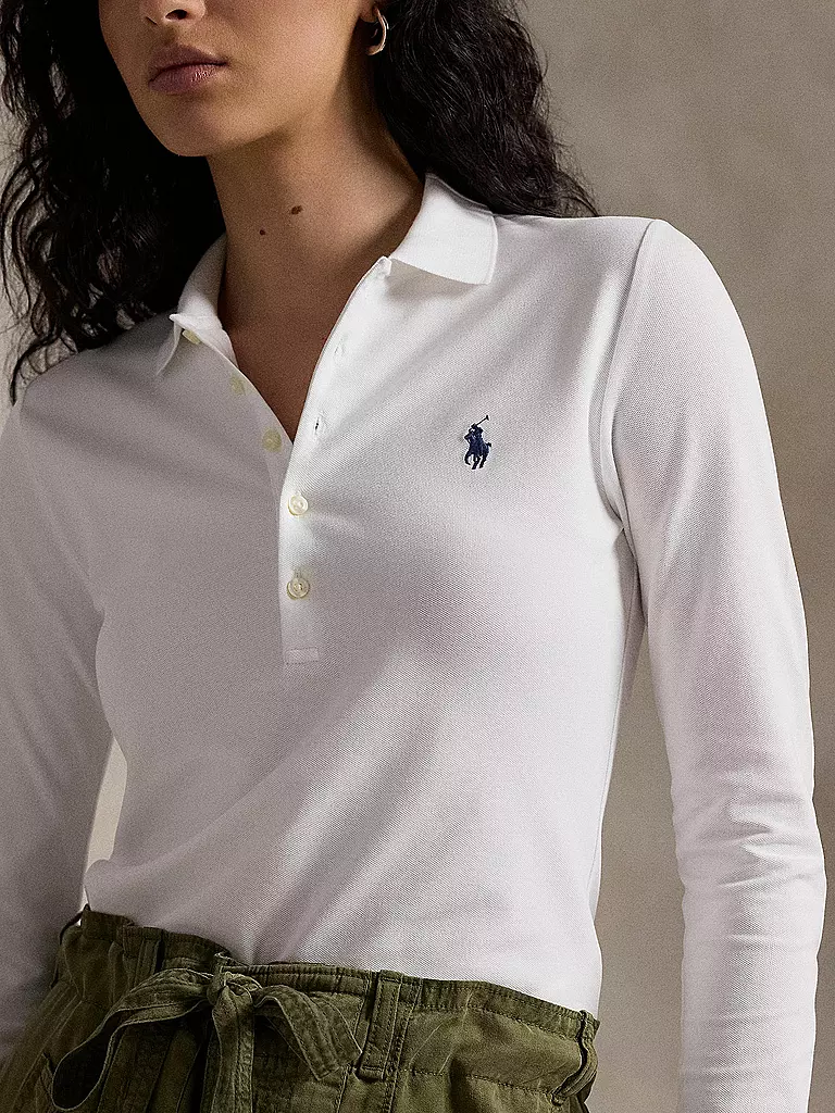 POLO RALPH LAUREN | Damen Poloshirt JULIE | Blanc