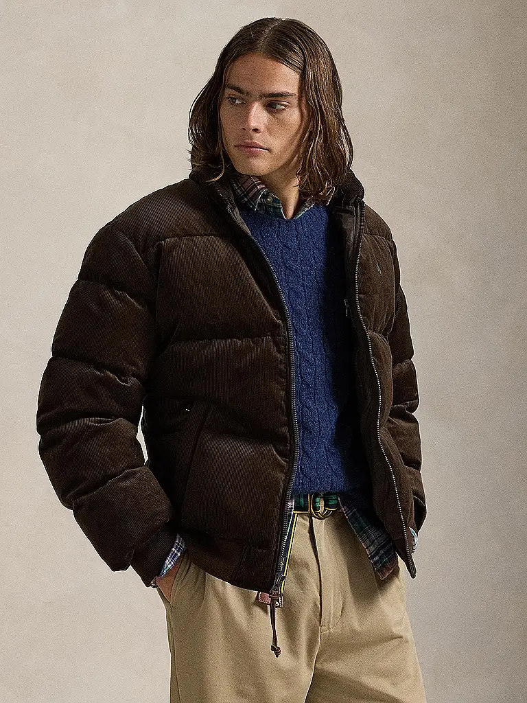 POLO RALPH LAUREN | Daunensteppjacke | Marron