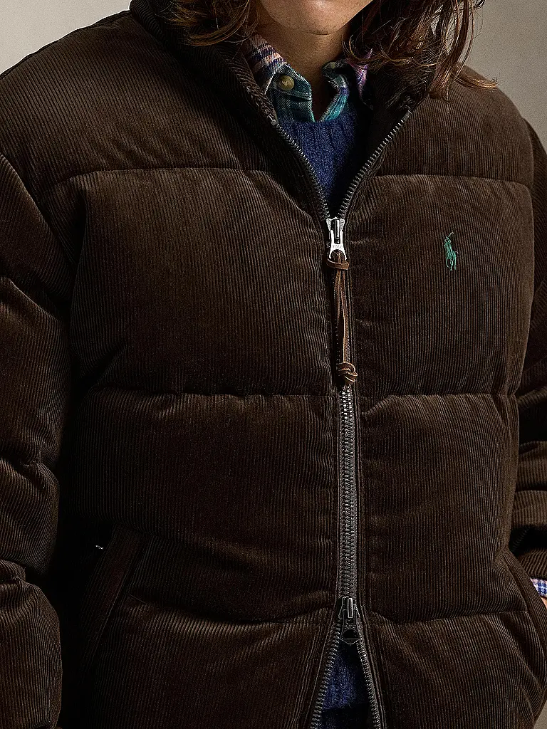 POLO RALPH LAUREN | Daunensteppjacke | Marron