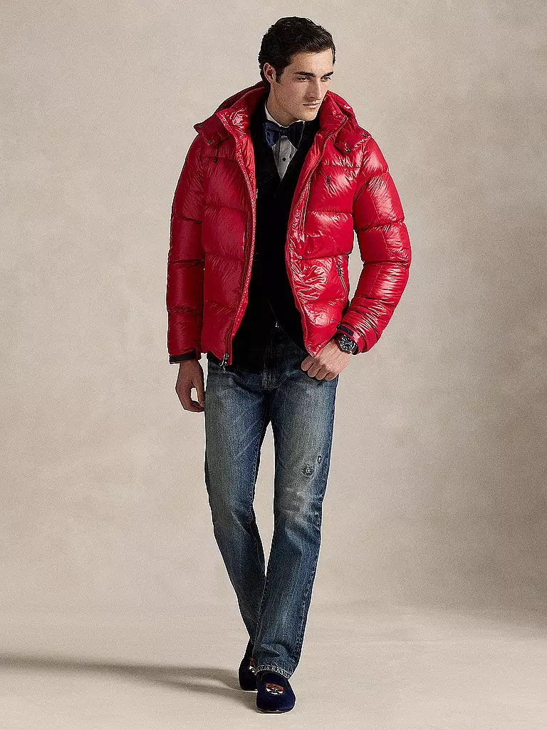 POLO RALPH LAUREN | Doudoune GORHAM GLOSSY | rot