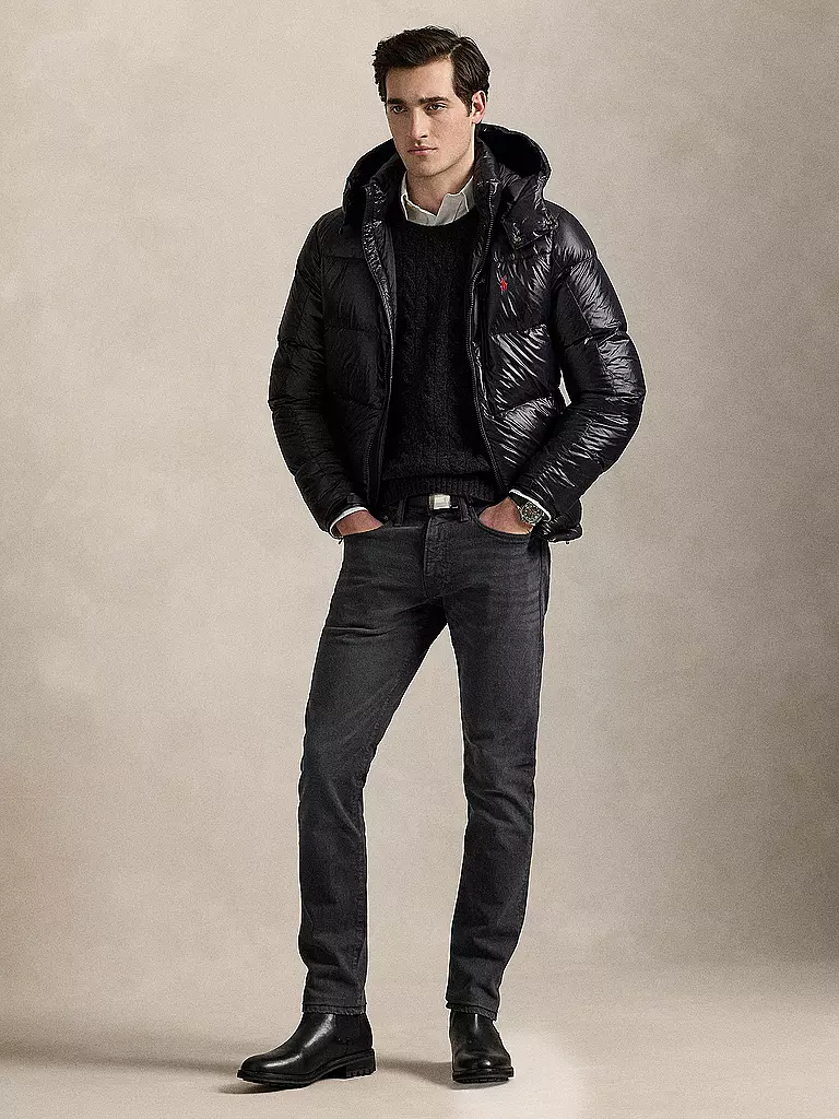 POLO RALPH LAUREN | Doudoune matelassée GORHAM GLOSSY | Noir