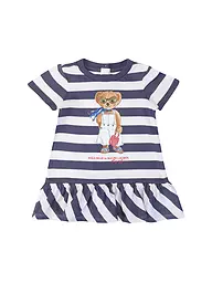 POLO RALPH LAUREN | Ensemble 2 pièces robe et culotte pour bébé fille | Bleu foncé