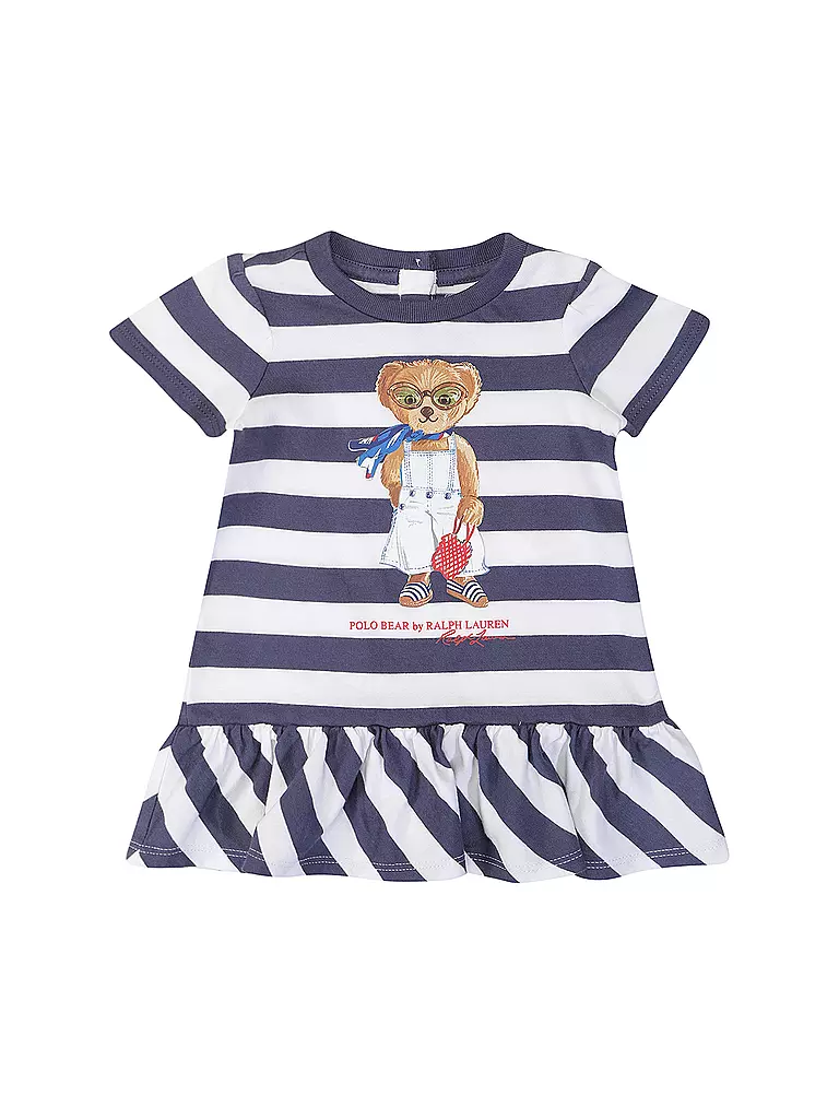 POLO RALPH LAUREN | Ensemble 2 pièces robe et culotte pour bébé fille | dunkelblau