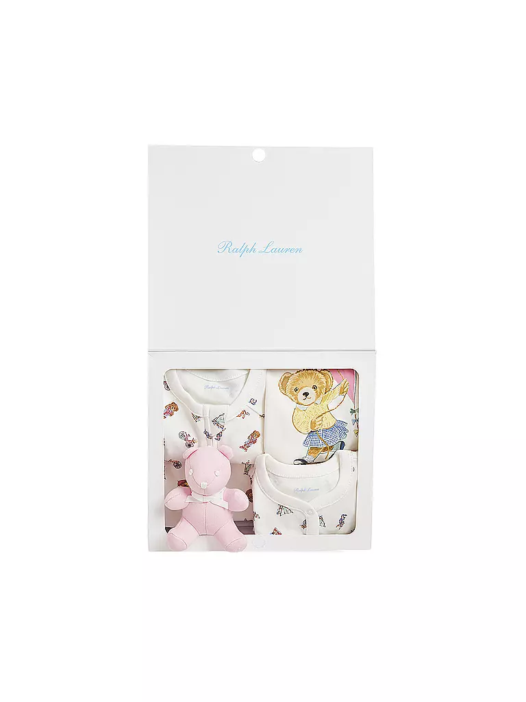 POLO RALPH LAUREN | Ensemble 5 pièces pour bébé fille | creme
