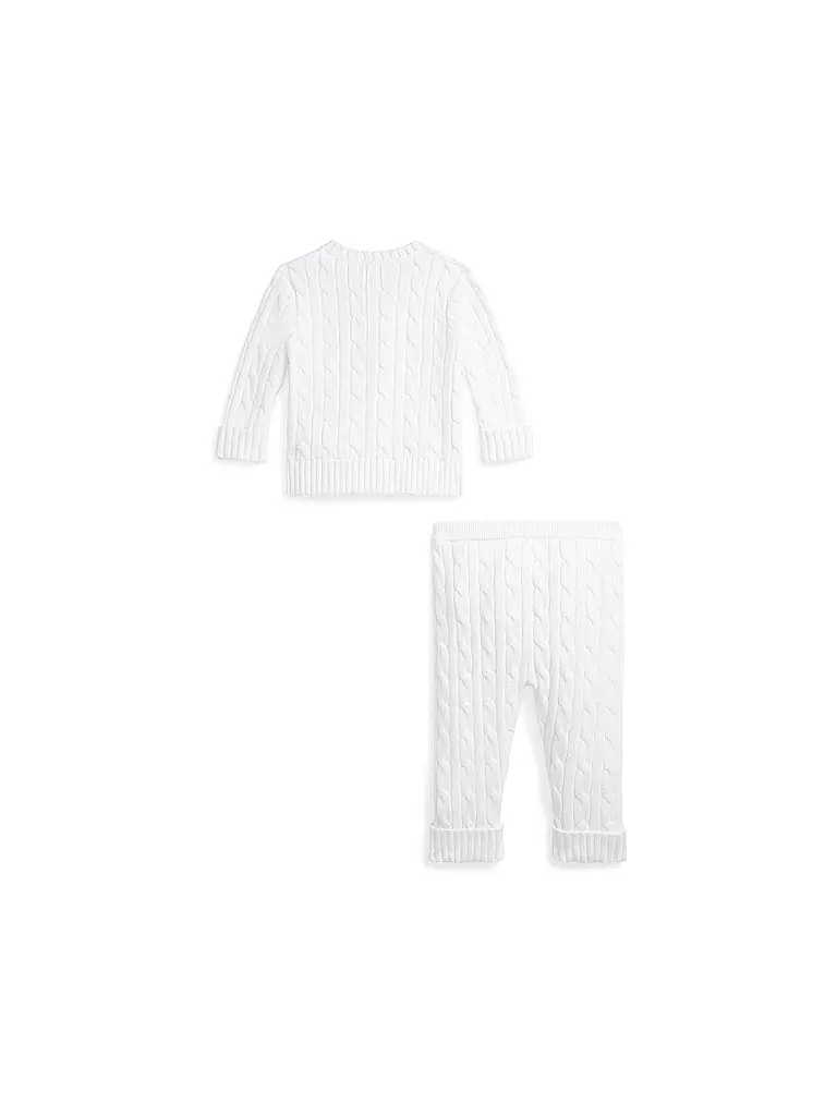 POLO RALPH LAUREN | Ensemble bébé 2 pièces cardigan et pantalon | 