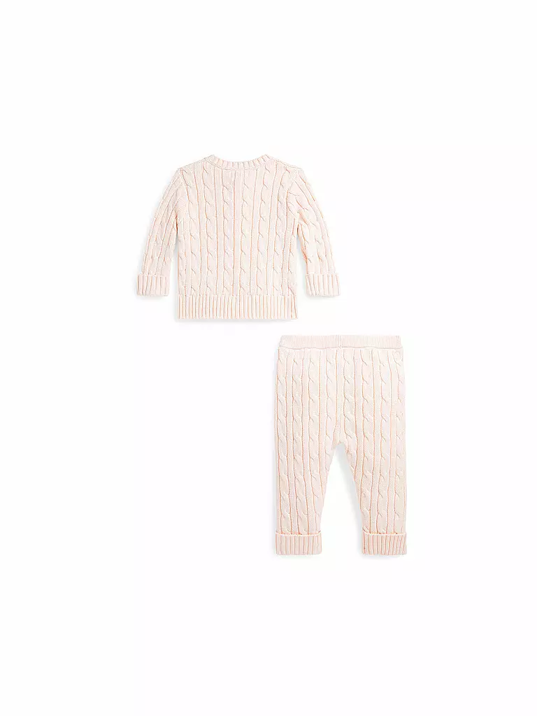POLO RALPH LAUREN | Ensemble bébé 2 pièces cardigan et pantalon | 