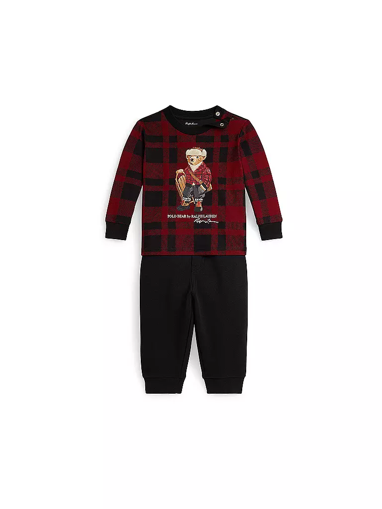 POLO RALPH LAUREN | Ensemble bébé 2 pièces pull et pantalon | Bleu foncé