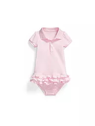 POLO RALPH LAUREN | Ensemble bébé 2 pièces robe et culotte | Rose