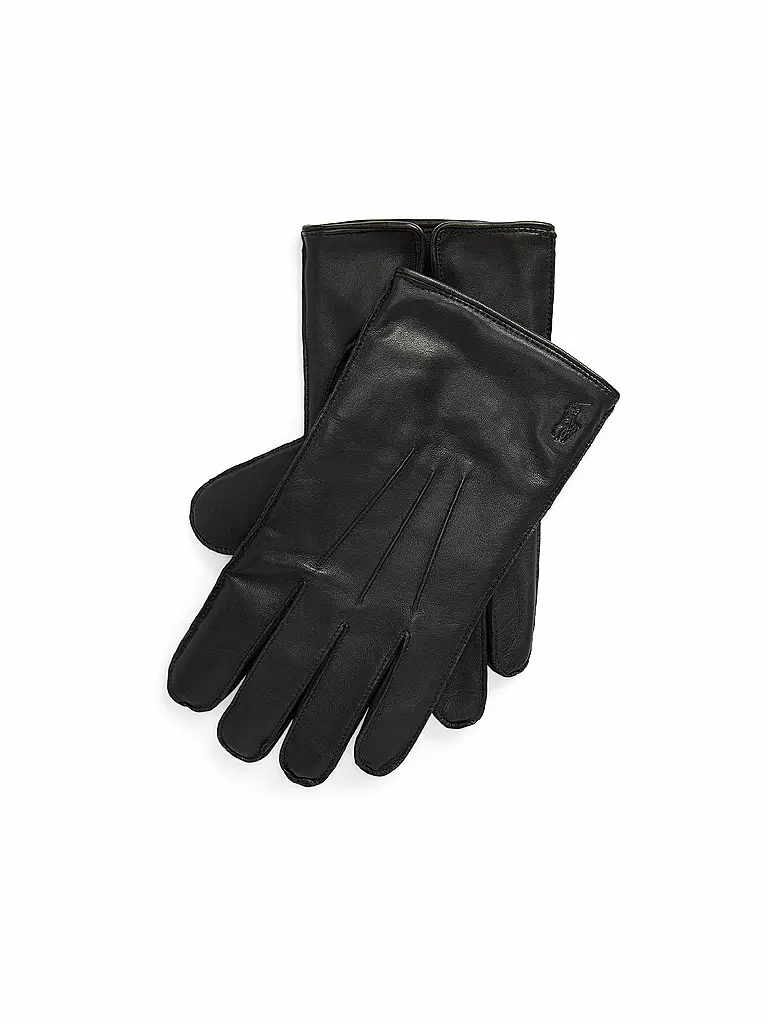 POLO RALPH LAUREN | Gants en cuir | Noir
