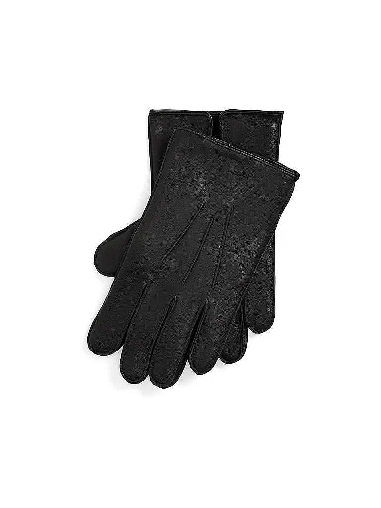 POLO RALPH LAUREN | Gants en cuir | Noir