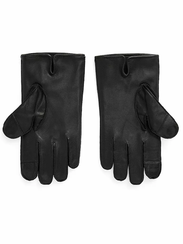 POLO RALPH LAUREN | Gants en cuir | Noir