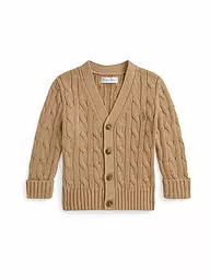 POLO RALPH LAUREN | Gilet en tricot pour bébé | Camel