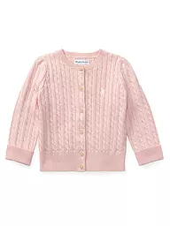 POLO RALPH LAUREN | Gilet en tricot pour bébé | Rose