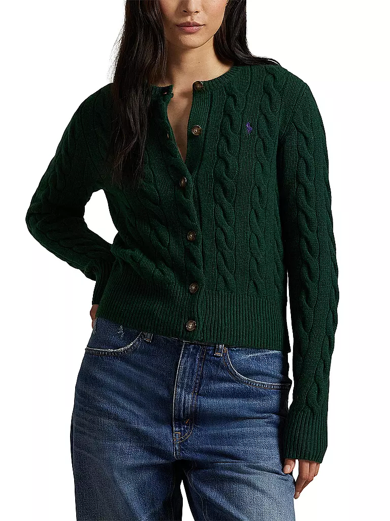 POLO RALPH LAUREN | Gilet en tricot | dunkelgrün