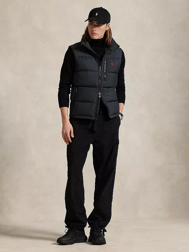 POLO RALPH LAUREN | Gilet matelassé en duvet | schwarz
