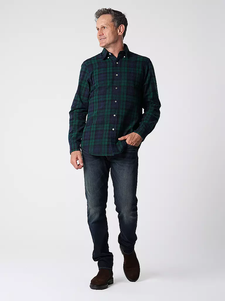 POLO RALPH LAUREN | Hemd Classic Fit | Vert foncé