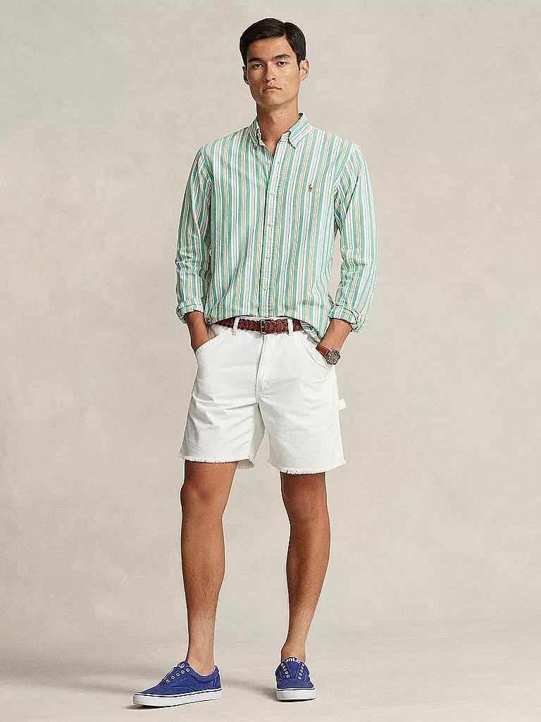 POLO RALPH LAUREN | Hemd Custom Fit  | grün
