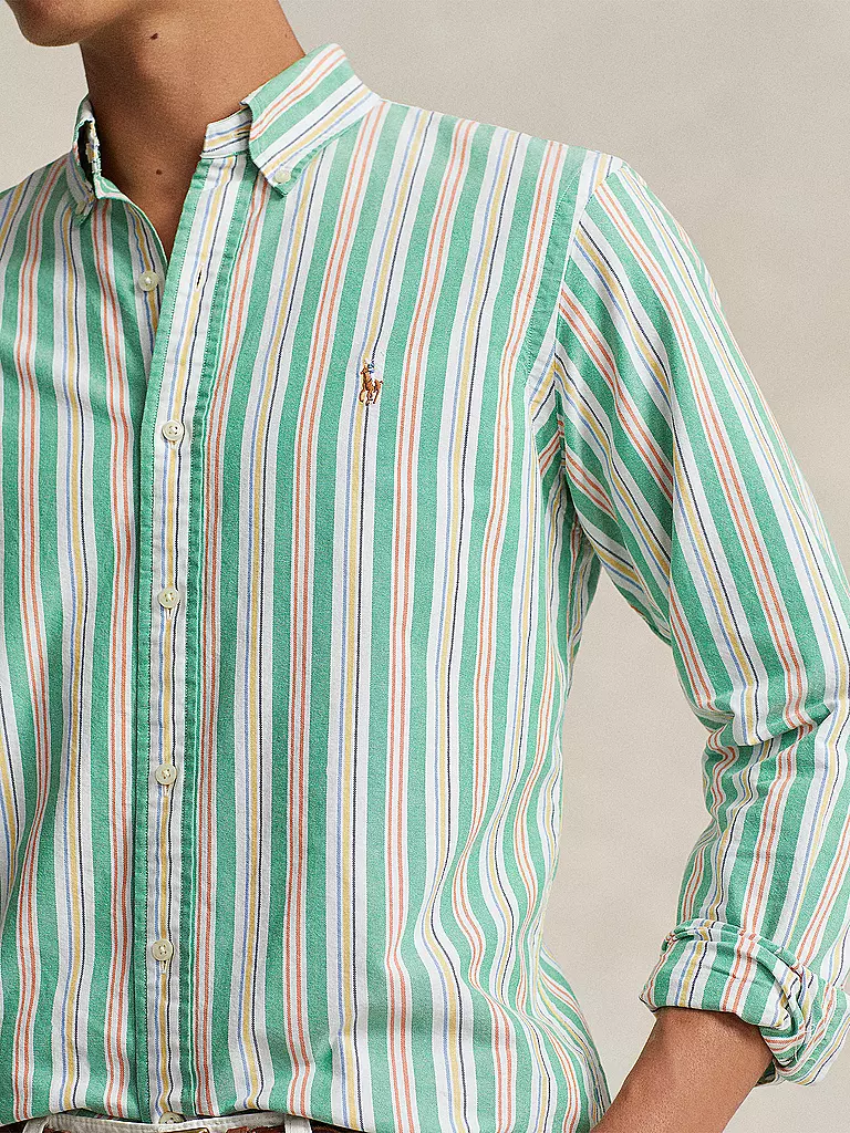 POLO RALPH LAUREN | Hemd Custom Fit  | grün
