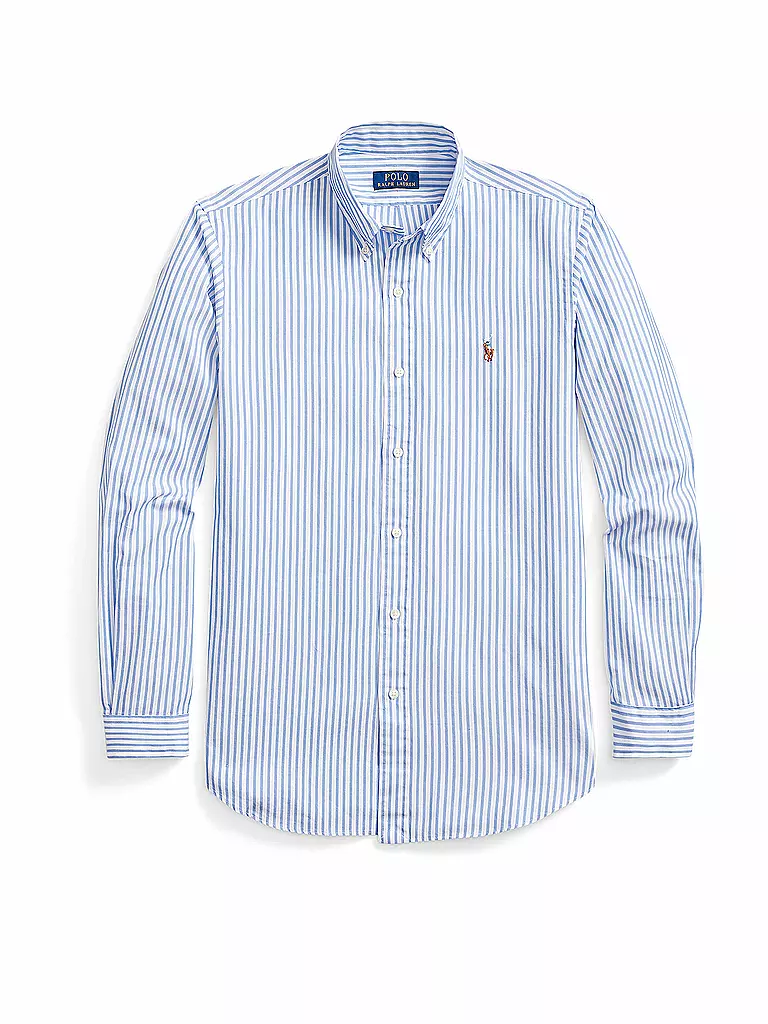 POLO RALPH LAUREN | Hemd Custom Fit | Bleu foncé