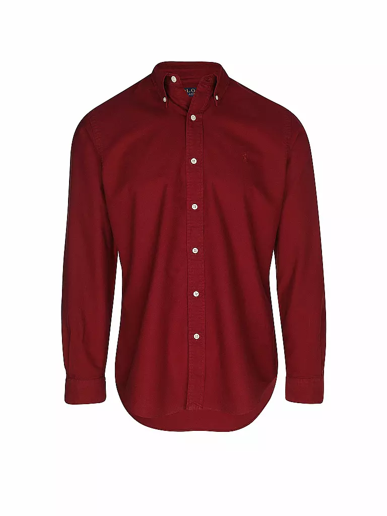 POLO RALPH LAUREN | Hemd Custom Fit | Rouge foncé